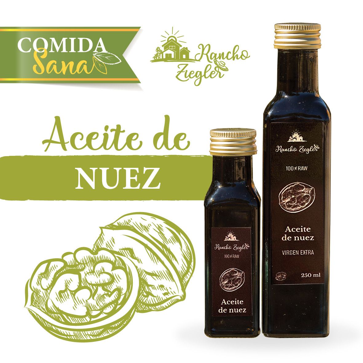 Aceite de Nuez 250 ml. | Imagen 1